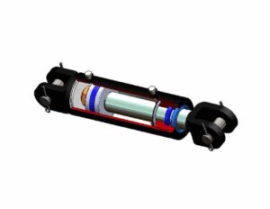 Double Acting Cylinder - Formed Clevis Mount