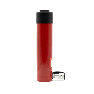Product photo of the side of a Single Acting 25 ton 10 Stroke Cylinder against a white background