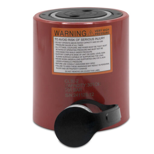 Rear view of CL30-2 High-pressure Hydraulic Cylinder