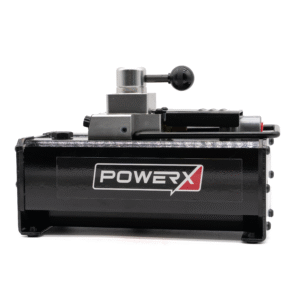 Product photo of the side of the PA11-122D 122in³ Reservoir Air Hydraulic Pump