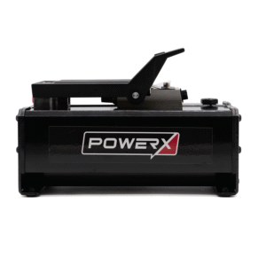 Product photo of the side of the PA6-122 122in³ Reservoir Air Hydraulic Pump