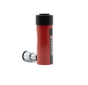 Product photo of the side of PowerX 10 Ton High-Pressure Hydraulic Cylinder, Single Acting, 4