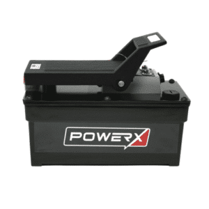 Air Over Hydraulic Pump 10k PSI Single Action 98 in³ Reservoir Foot Treadle Operated PA6-98C