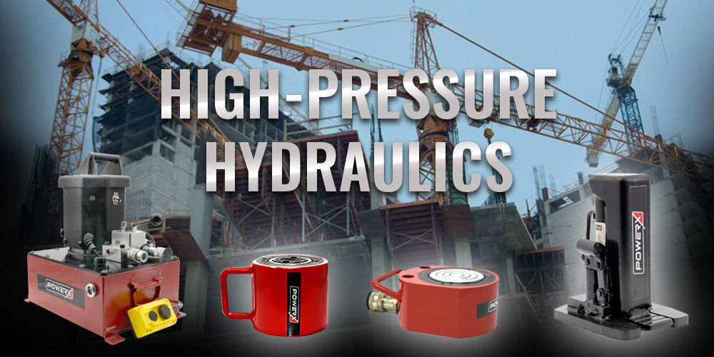 PowerX 10.000 PSI High-Pressure Hydraulic Tools for Shipbuilding